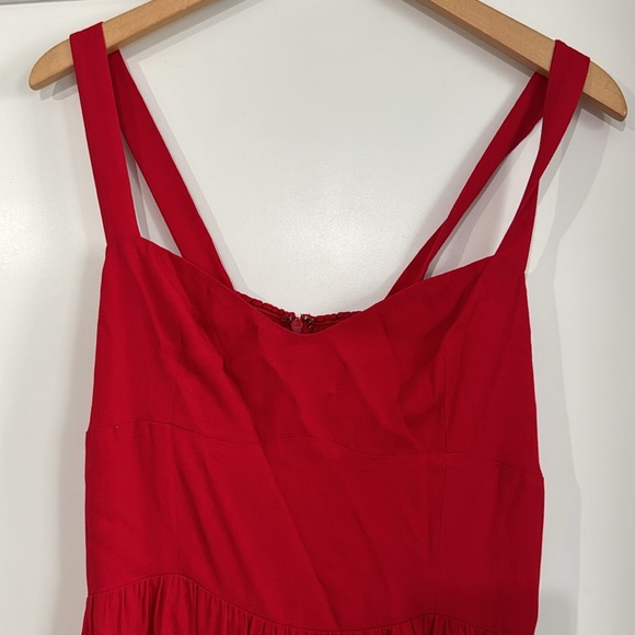 NWT reformation red celestia dress size 8 - Picture 4 of 9